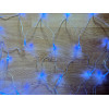 Гирлянда светодиодная "Сетка", 1.5x1,5 м, 120 LED, синий свет, от сети, IP44 