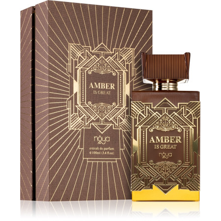 Парфумована вода унісекс Amber is Great 100ml Zimaya Afnan Perfumes (100% ORIGINAL)
