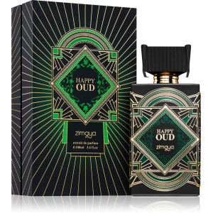 Парфумована вода унісекс Happy Oud 100ml Zimaya Afnan Perfumes (100% ORIGINAL)