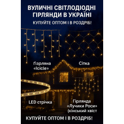Гірлянди в Україні — оптом і в роздріб для святкового декору