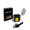 Багатофункціональна USB-запальничка з ліхтариком Lighter Classic Fashionable Колір: чорний