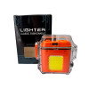 Багатофункціональна USB-запальничка з ліхтариком Lighter Classic Fashionable Колір: оранжевий