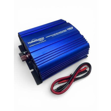 Інвертор напруги 1500W 12V → 230V з USB (Power Inverter)