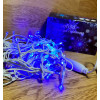 Гірлянда Штора 3х1 м, 120 LED, Синє світло/ Світлодіодна гірлянда штора від мережі