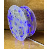 Світлодіодна гірлянда нитка-роса 60 м, 500 LED, 220V, 1 режим, IP65, прозорий силіконовий провід, колір свічення синій