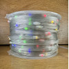 Світлодіодна гірлянда нитка-роса 100 м, 1000 LED, 220V, 1 режим, IP65, прозорий силіконовий провід, колір свічення RGB