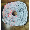 Світлодіодна гірлянда нитка 50 м, 500 LED, 220V, 1 режим, IP65, білий каучуковий провід, колір свічення червоний
