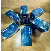 Светодиодная гирлянда нить 10 м, 100 LED, 220V, 1 режим, IP65, черный каучуковый провод, цвет свечения RGB