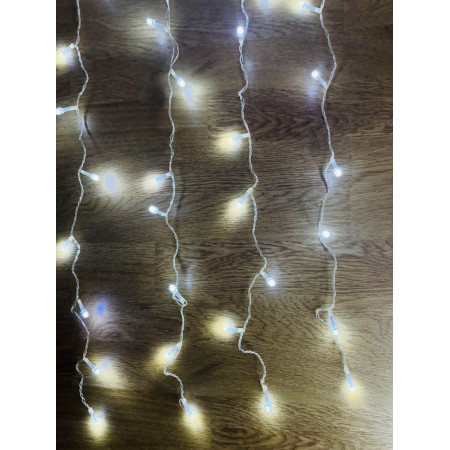 Світлодіодна гірлянда штора від мережі 3х2 м, 240 LED, біле світло