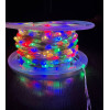 Гірлянда «Крапля Роси» 100 м, 1000 LED, RGB світло, срібний дріт, з пультом, IP65 
