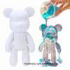Флюїдне ведмежа Fluid Bear Bearbrick з фарбами 33 см