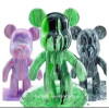 Флюїдне ведмежа Fluid Bear Bearbrick з фарбами 33 см