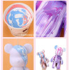Флюїдне ведмежа Fluid Bear Bearbrick з фарбами 33 см