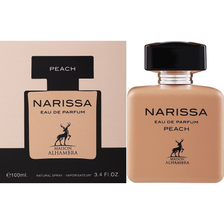 Жіноча парфумована вода Alhambra Narissa Peach 100 мл (Lattafa, ОАЭ)
