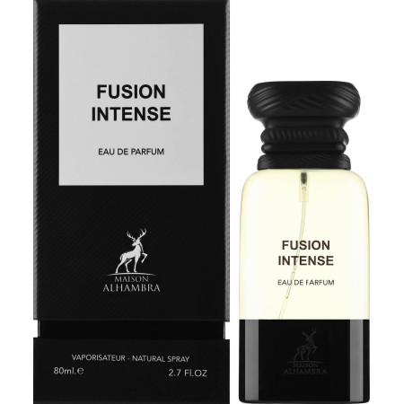 Унісекс парфумована вода Alhambra Fusion Intense 80 мл (Maison Alhambra, Lattafa, ОАЭ)
