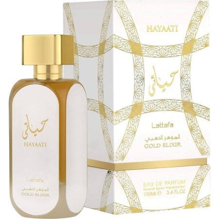 Унісекс парфумована вода Hayaati Gold Elixir 100 мл (Lattafa, ОАЭ)