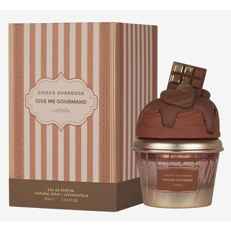 Парфумерна вода унісекс Lattafa Give Me Gourmand Choco Overdose 75 ml (100% Original)