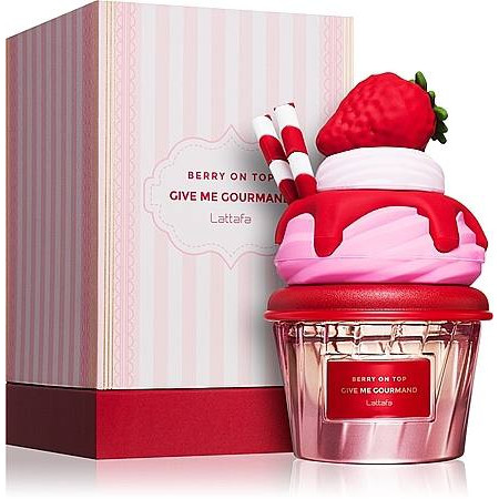 Парфумована вода унісекс Lattafa Give Me Gourmand Berry On Top 75 ml (100% Original)