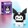 Конструктор BRICKS 3Д “Мульт герои” Kuromi Куроми 6 см