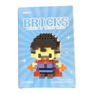 Конструктор BRICKS 3Д “Мульт герои” Доктор Стрэндж лего 6 см. Photo 2
