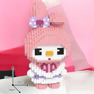 Конструктор Magic Blocks "Мульт герои" Мелоди, My Melody 26 см. Photo 3
