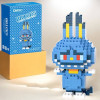 Конструктор 3D BRICKS "Мульт герої" Лабубу LABUBU 11 см Синій