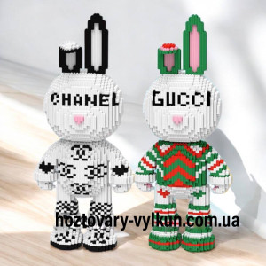 Конструктор Magic Blocks Зайчик Chanel Bearbrick. Photo 2