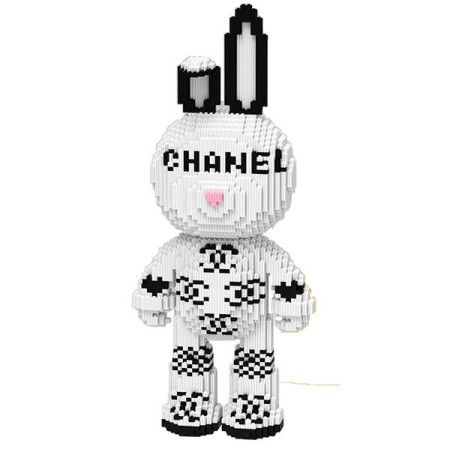 Конструктор Magic Blocks Зайчик Chanel Bearbrick