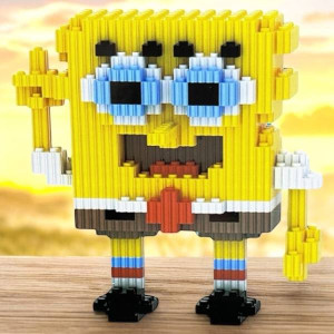 Конструктор Magic Blocks "Мульт герои" Спанч Боб 16 см. Photo 2