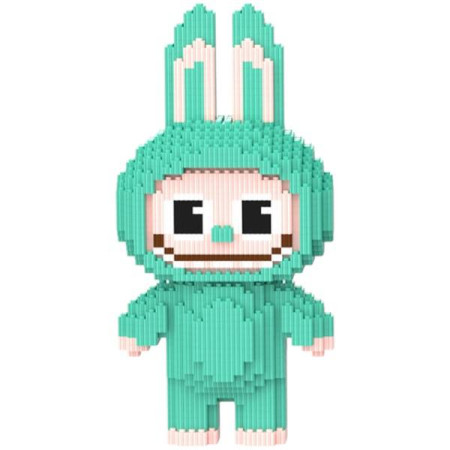 Конструктор Magic Blocks “LABUBU Лабубу” 33 см Колір: Салатовий