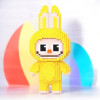 Конструктор Magic Blocks “LABUBU Лабубу” 33 см Колір: жовтий