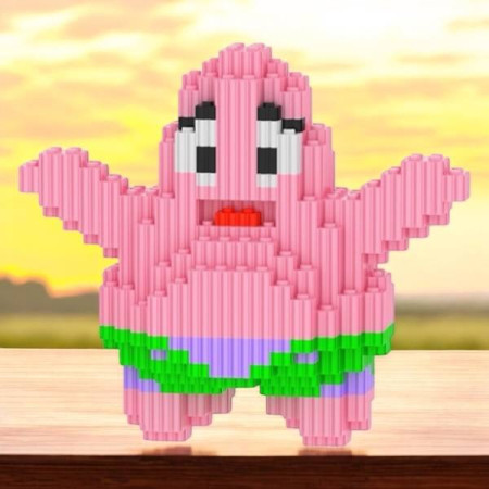 Конструктор Magic Blocks 3Д "Мульт герої" Патрік 15 см