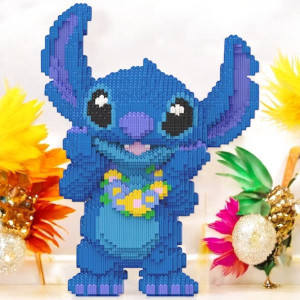Конструктор Magic Blocks “Мульт герои” – Стич с цветами, 65 см. Photo 2