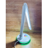 Настольная светодиодная лампа LEMANSO LMN43008 с RGB-подсветкой – 12W, белая