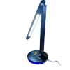 Настольная светодиодная лампа LEMANSO LMN43009 с RGB-подсветкой – 12W, черная