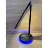 Настольная светодиодная лампа LEMANSO LMN43009 с RGB-подсветкой – 12W, черная