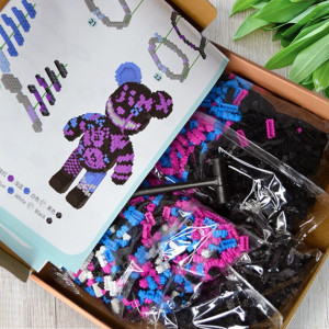 Конструктор “Jinx” Magic Blocks в виде мишки Bearbrick . Photo 2