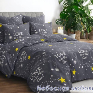 Постільний комплект Небесне кохання (євро міні)