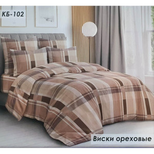 Постільний комплект Віскі горіхові (євро міні)